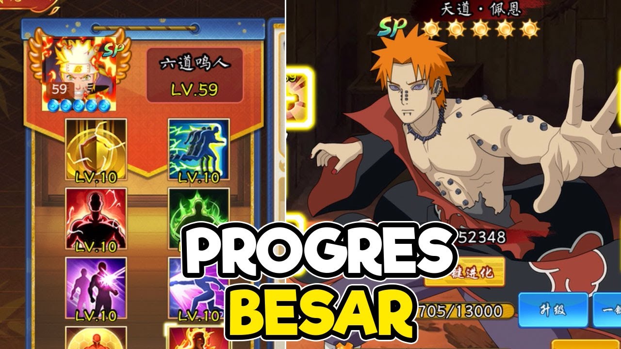 NARUTO SPIRIT LEVEL 10 ITU NYATA! - Ninja World War 2 CN (x7games)