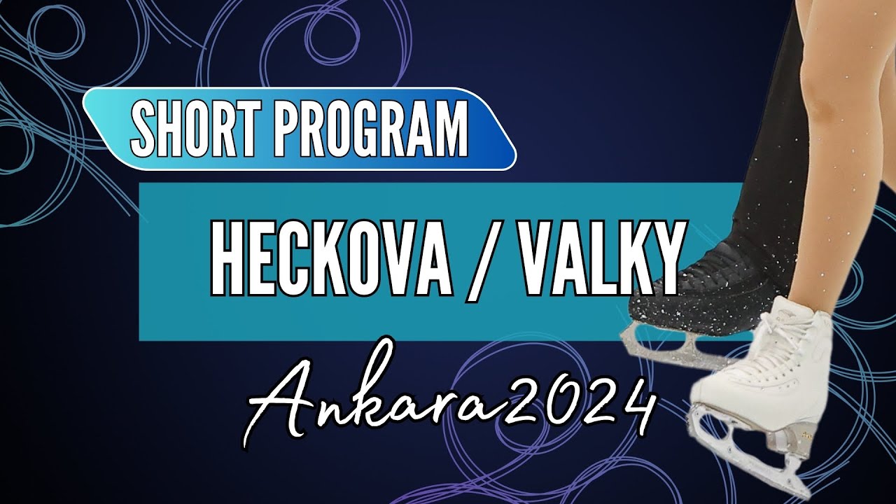Laura HECKOVA / Alex VALKY (SVK) | Junior Pairs Short Program | Ankara 2024