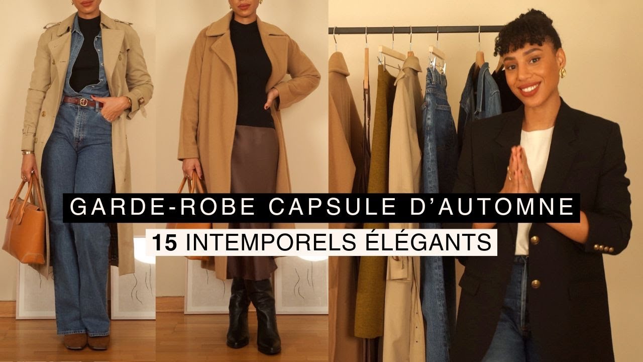 Évitez le Chaos Matinal: Créez Votre Garde-Robe Capsule d'Automne