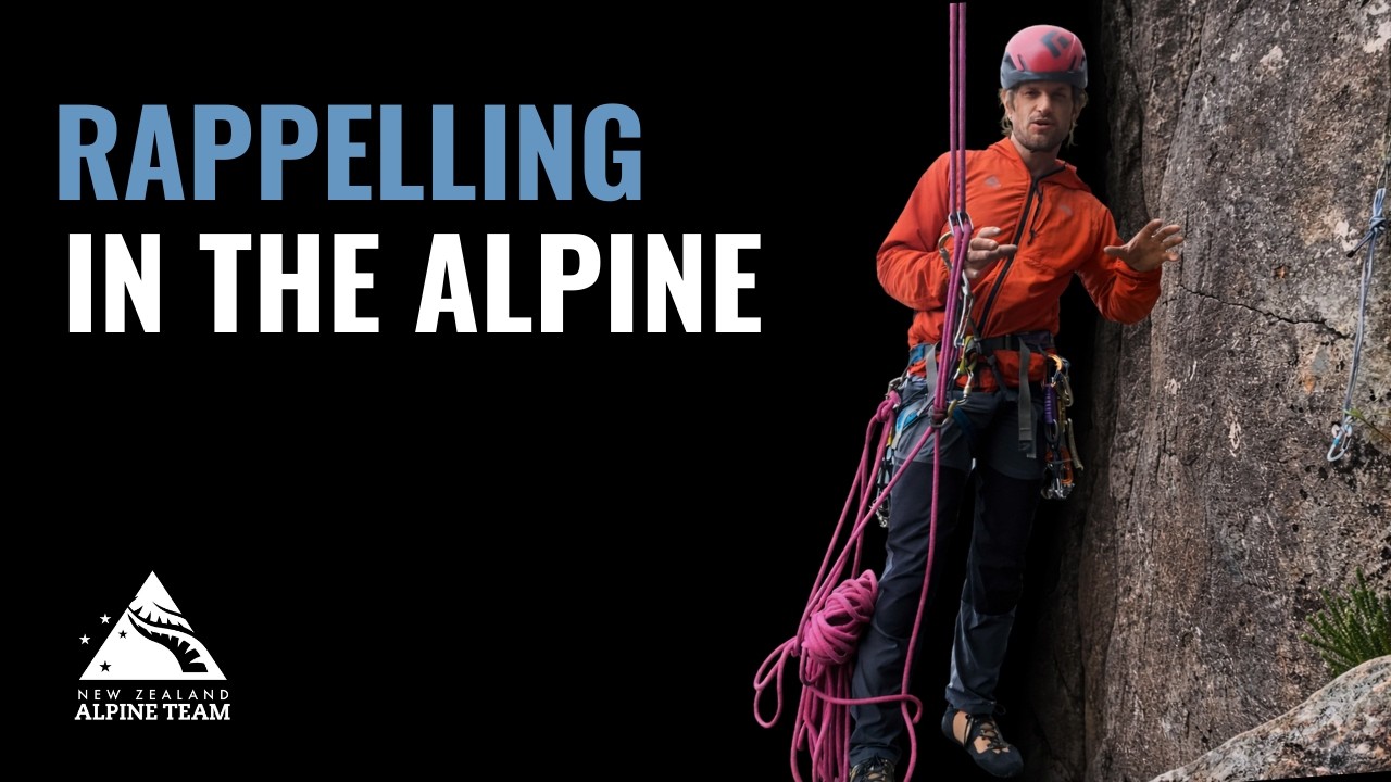 NZAT Tips: Rappelling jn Alpine Terrain
