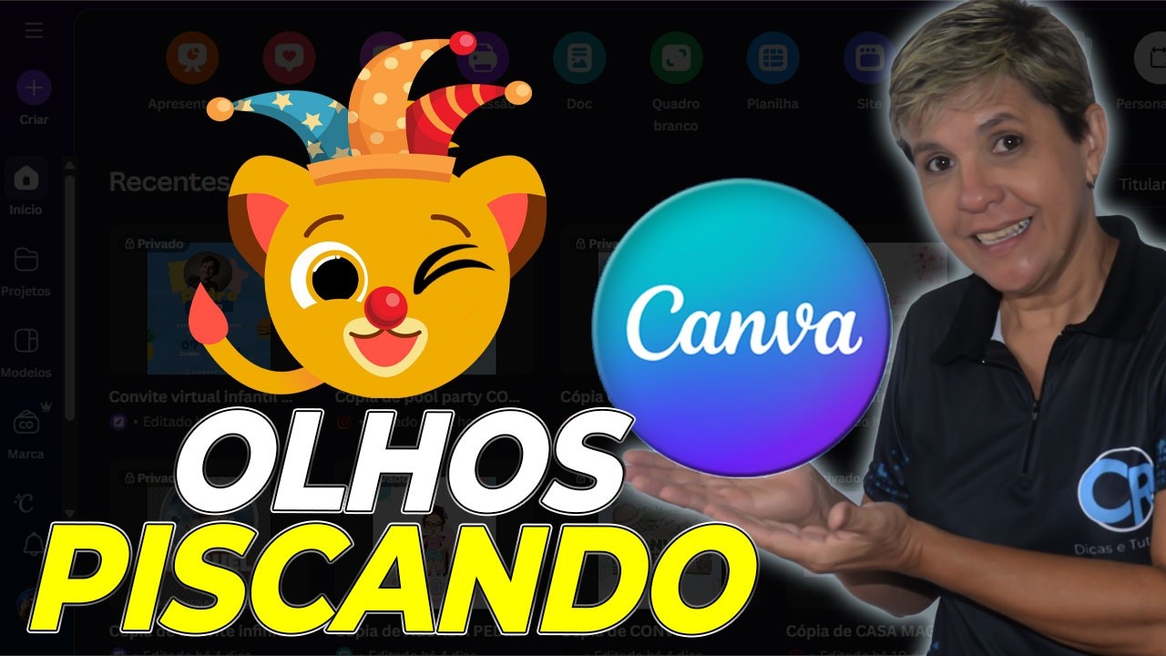 Como Fazer Personagem Piscar os Olhos no Canva (Passo a Passo Fácil!)