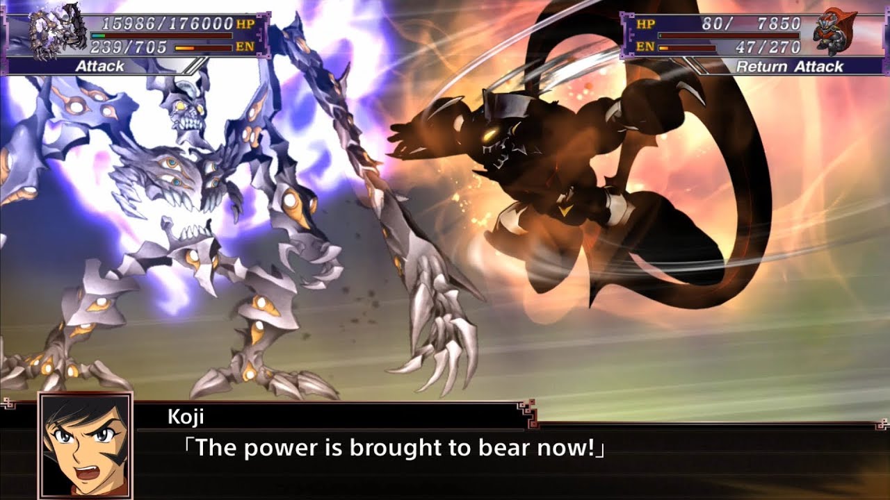 Super Robot Wars X (EN) - Mazinger ZERO VS Anti-Spiral (Gurren Lagann)[Stage 51 IF/True]