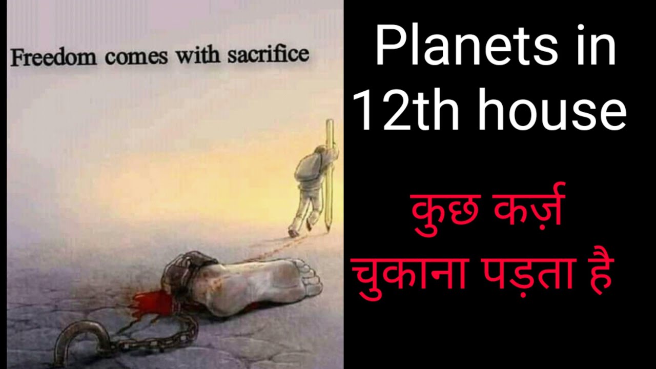 Planets in 12th house / क्या चुकाना पड़ेगा / Freedom कब मिलेगी / 