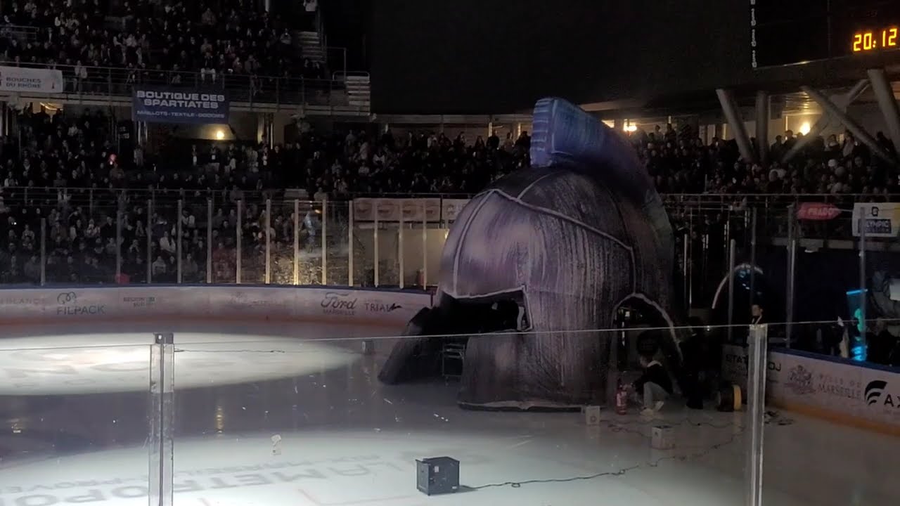 Les spartiates  Marseille contre les aigles de Nice 