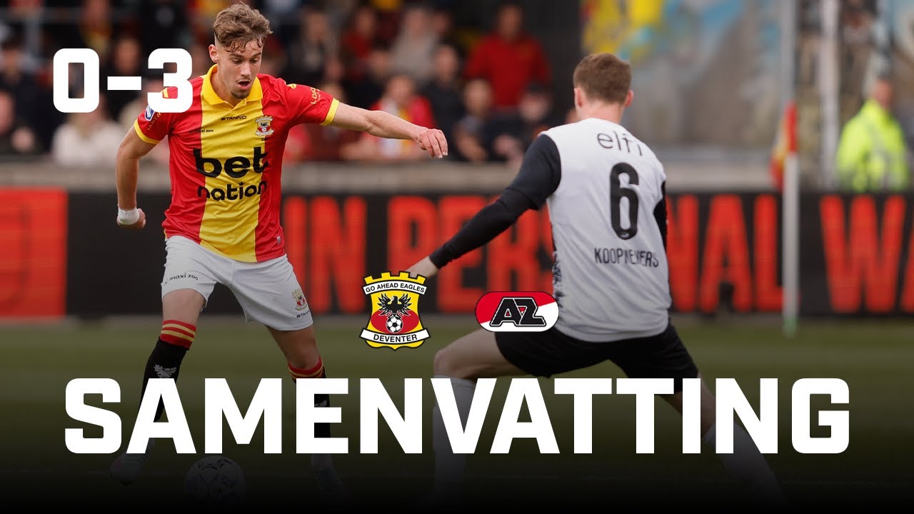 😤 Nederlaag in eigen huis | Samenvatting Go Ahead Eagles - AZ