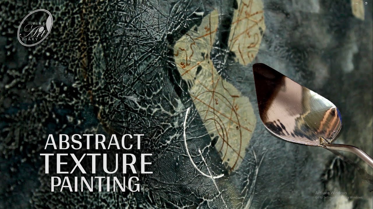 Учебник по абстрактной живописи: легко | Пошаговая инструкция по акриловой живописи | Создание те...