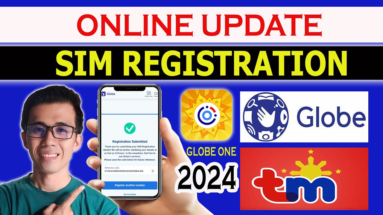 ONLINE SIMCARD REGISTRATION USING GLOBE ONE APP | TM AND GLOBE | NEW UPDATE 2024