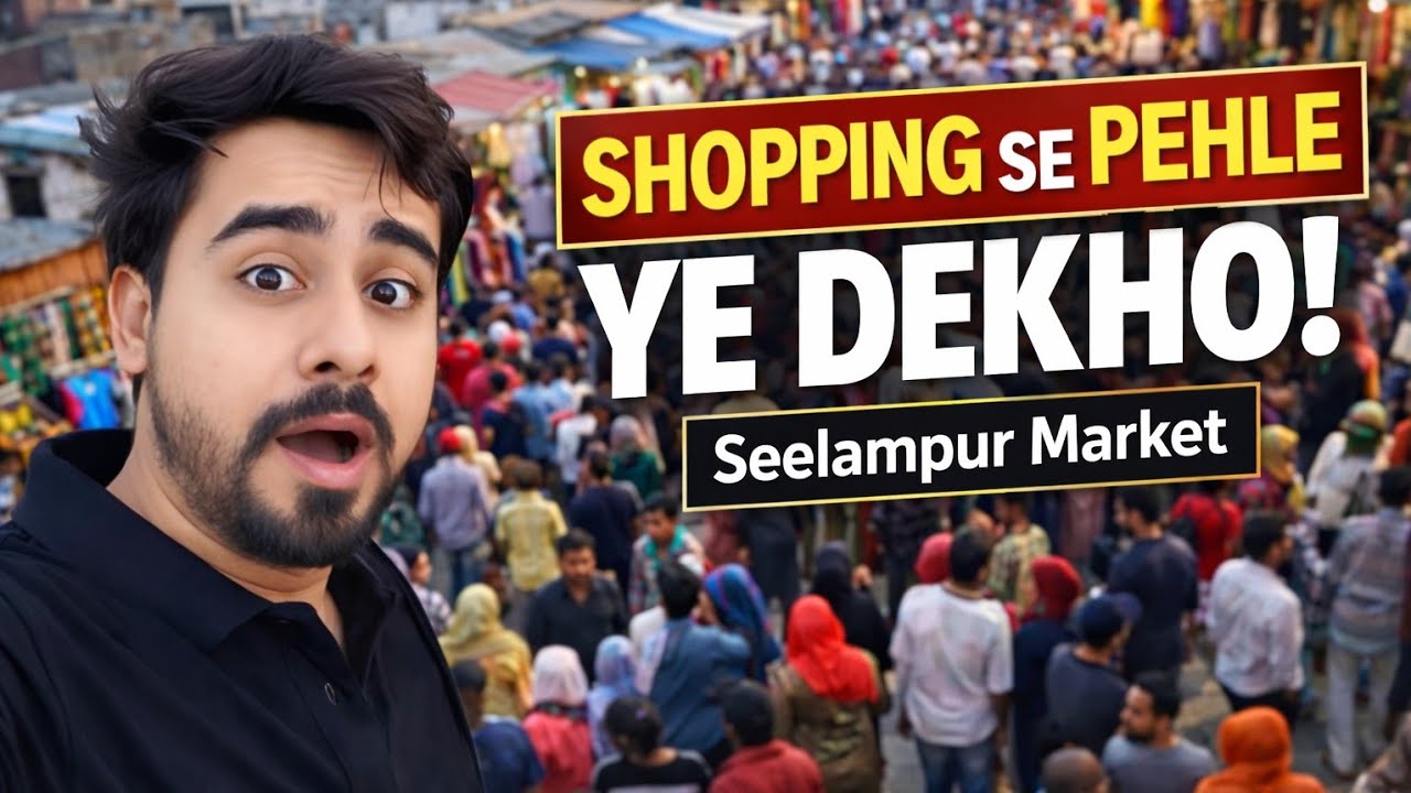 Seelampur Market  Vlog 8 | Yaha Shopping Karne Se Pehle Ye Zarur Dekho!