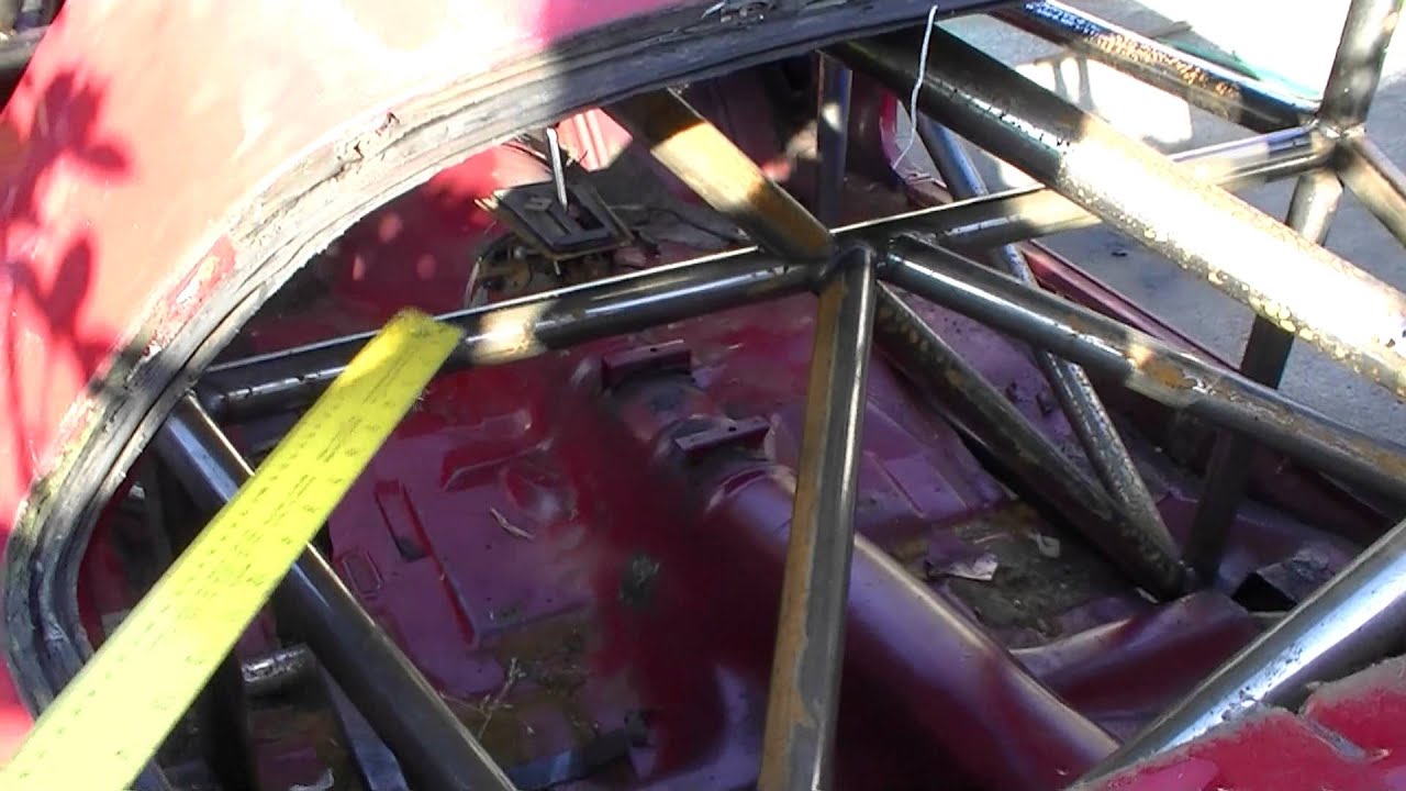 Rear Frame Rail and Front Bracing - Building a Pure Stock Race Car