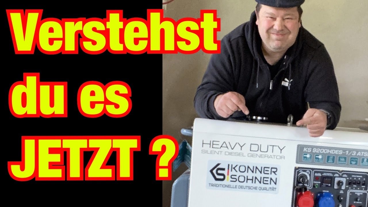 Notstromaggregat ans Hausnetz anschlie&szlig;en 
