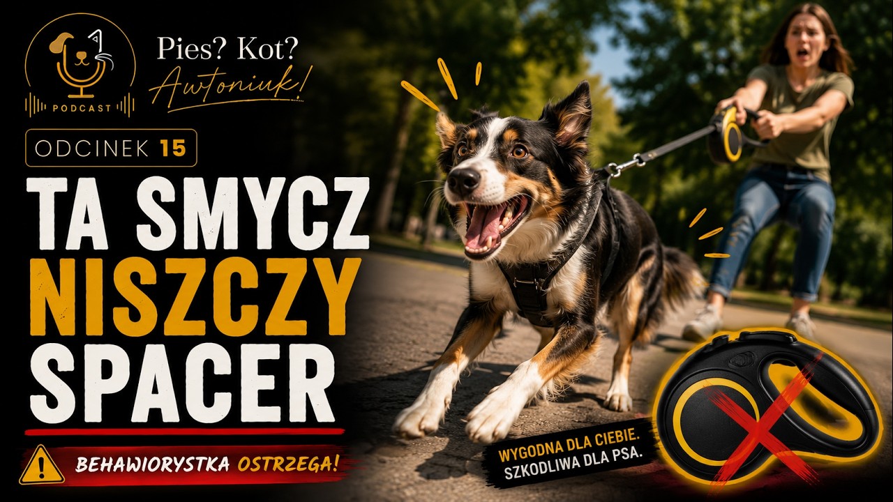 Dlaczego smycz automatyczna to pułapka, prawda o spacerach, odc. 15 (10/2026)