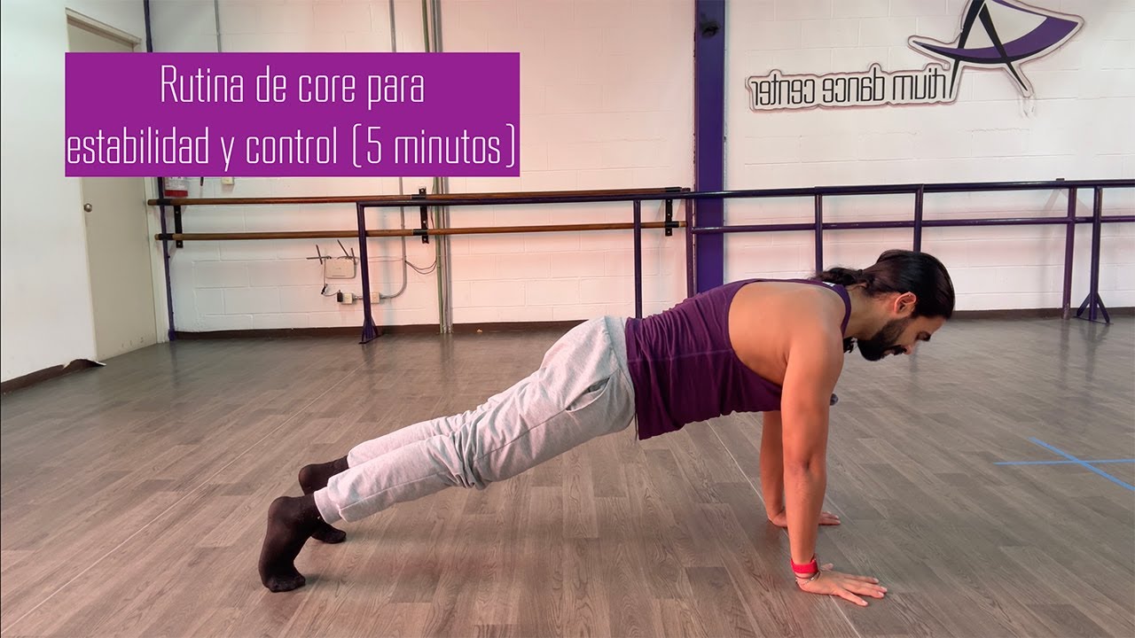 Rutina de core en el piso (5 minutos) | Estabilidad y control