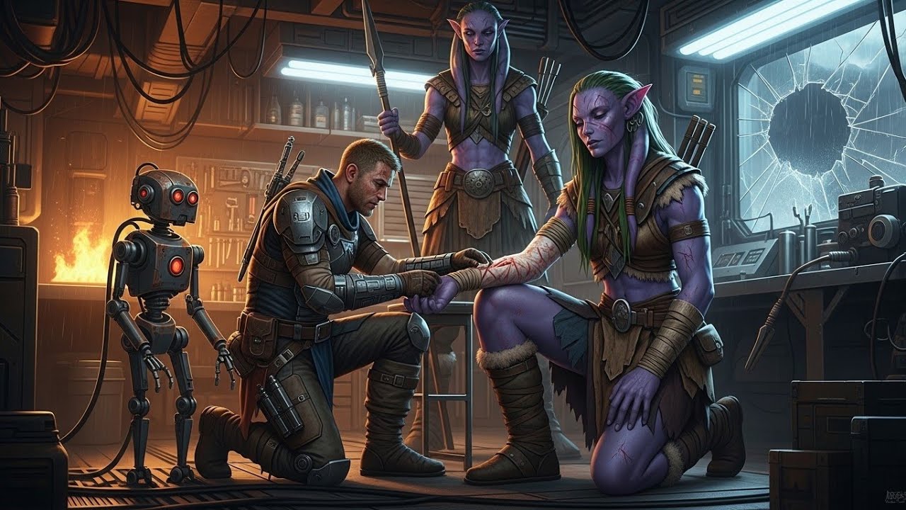 A Lone Human Rescued Two Colossal Alien Fighters — The Clan Leader Couldn’t Believe It
