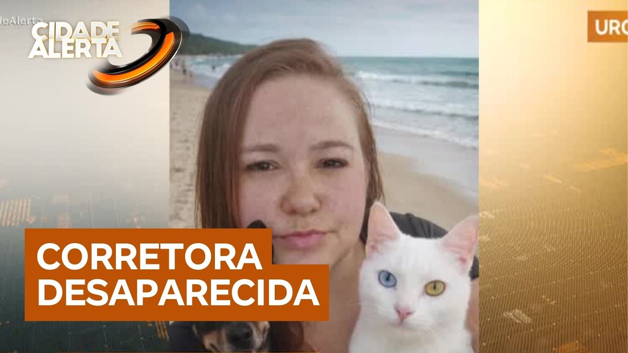 Corretora de imóveis desaparece em SC, e família desconfia por erros gramaticais em mensagens