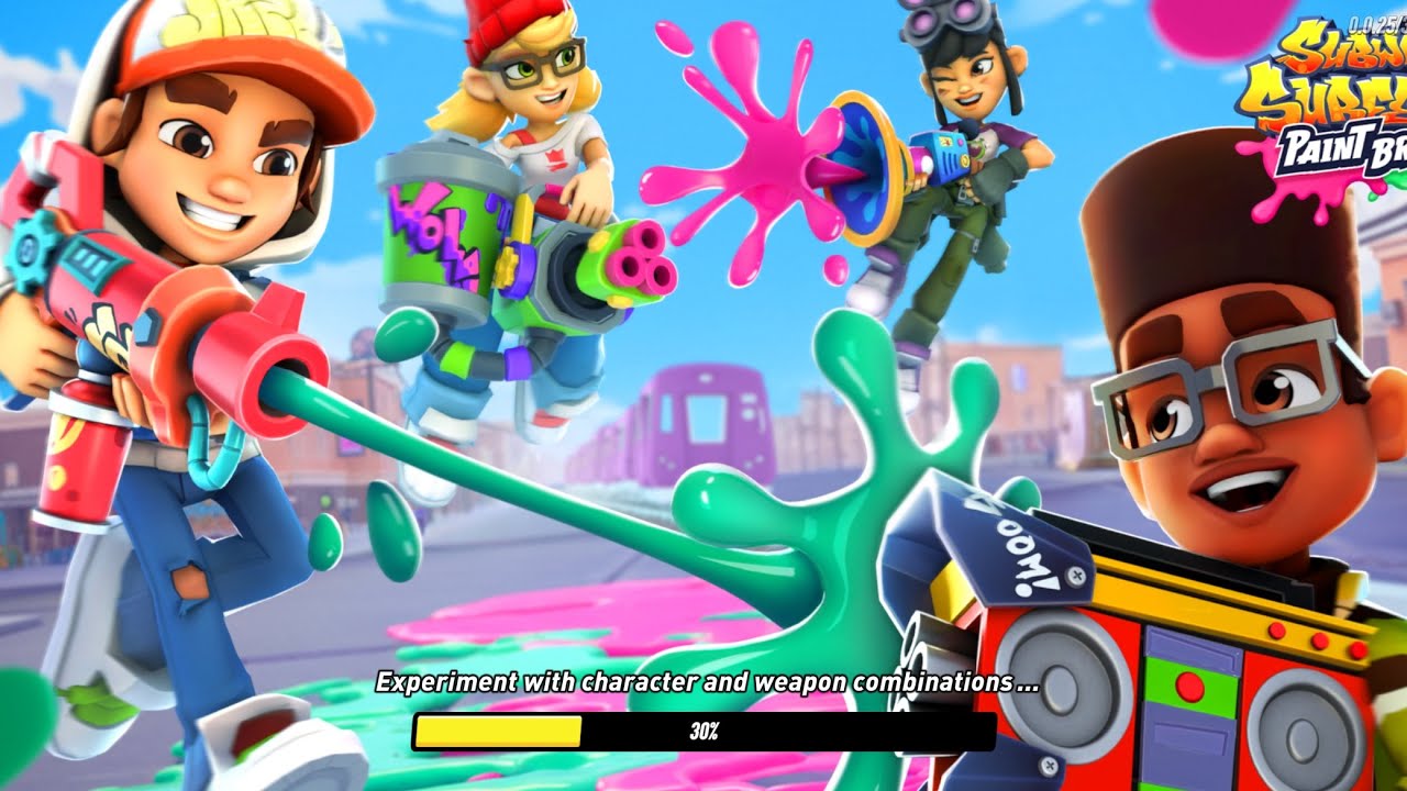 Paint Brawl x Subway Surfers