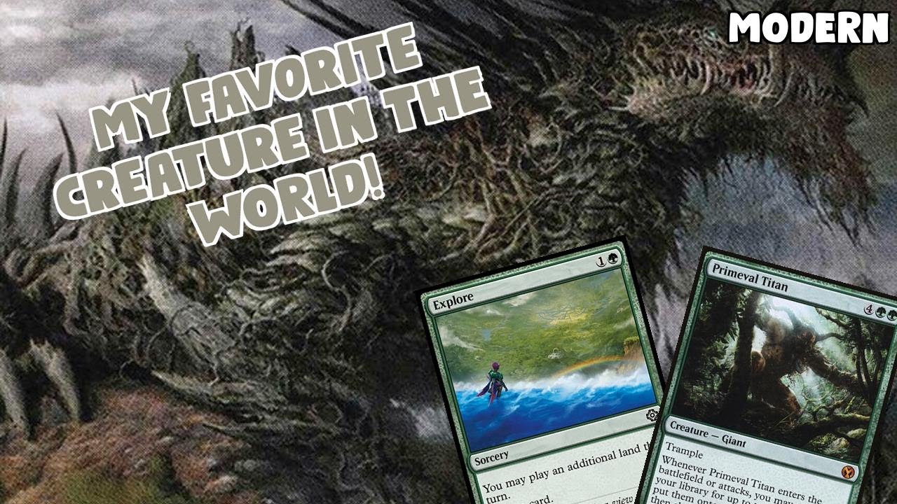 My FAVORITE CREATURE in the World! | Amulet Titan | Modern Prelim | MTGO