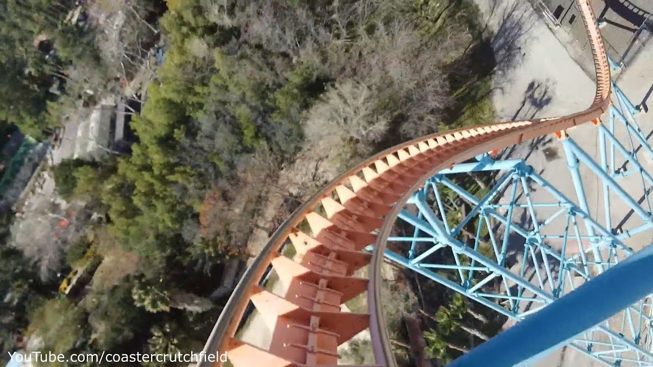 Голиаф передний ряд (HD POV) Шесть флагов Волшебная гора