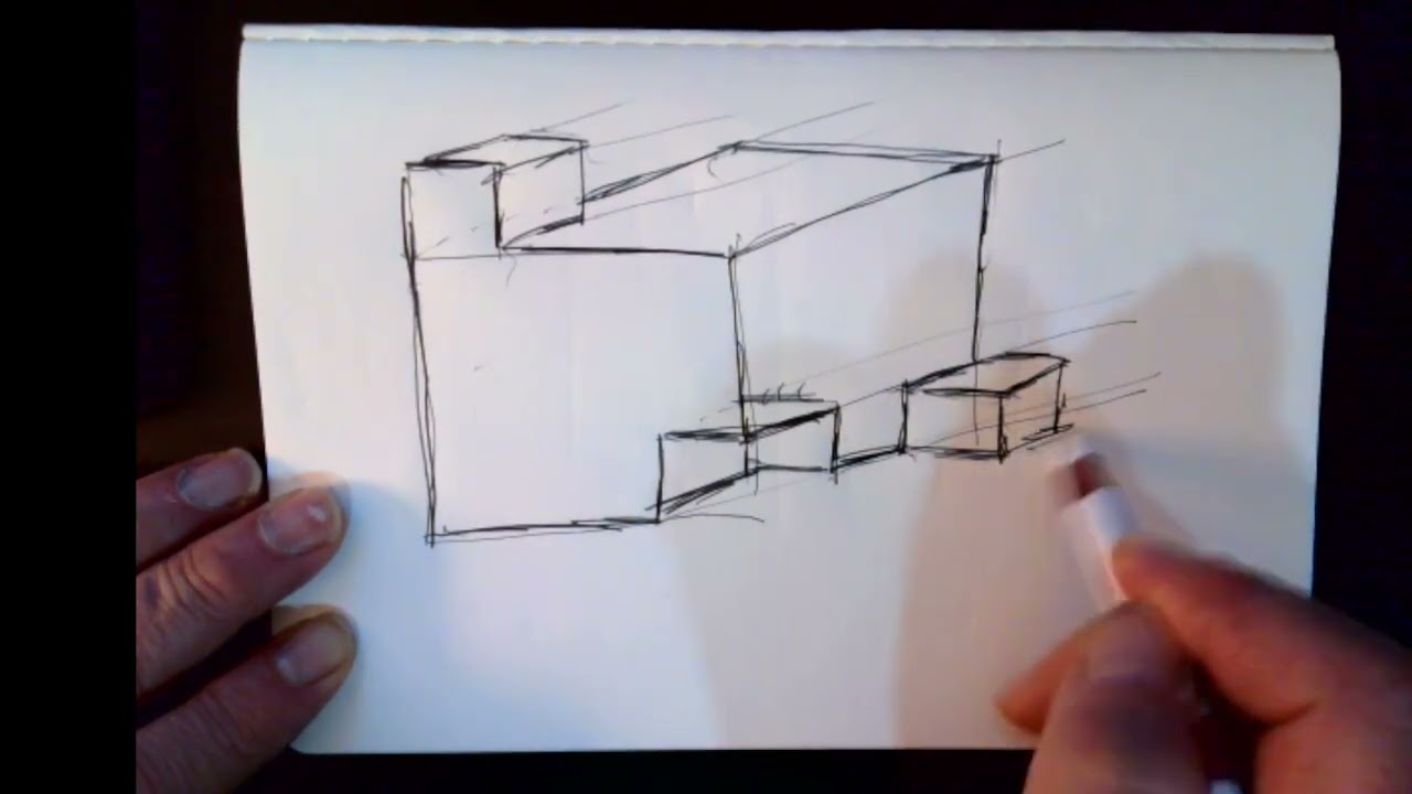 Simple Shape   Oblique   Concept Sketch