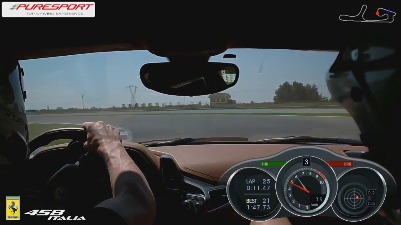 Ferrari 458 Italia-Cremona Circuit