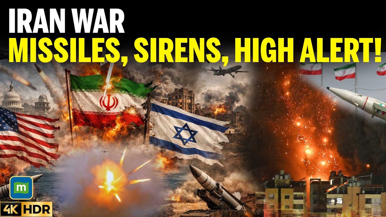 U.S.-Iran War: Iranian Missiles Target Israel, Sirens Blare Across Tel Aviv and Jerusalem | N18G |4K