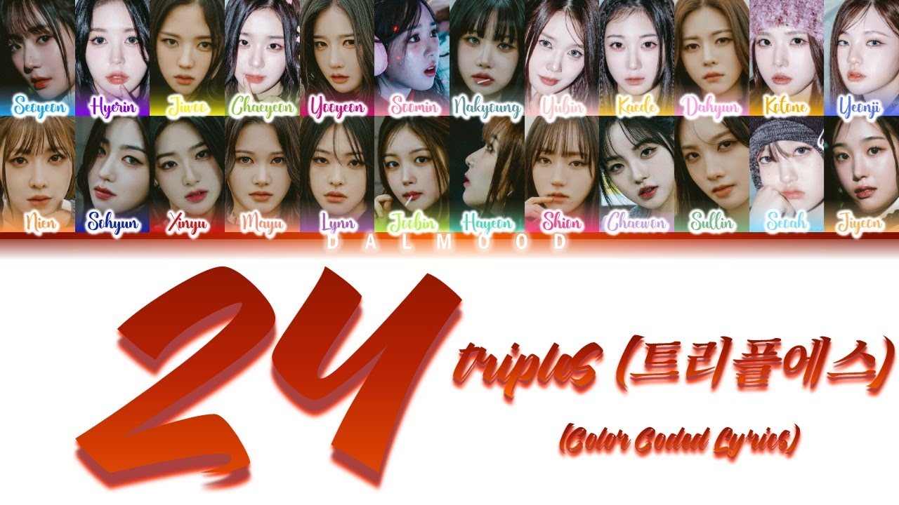 [CORRECT] tripleS (트리플에스) - 24 [Color Coded Lyrics Han|Rom|Eng]