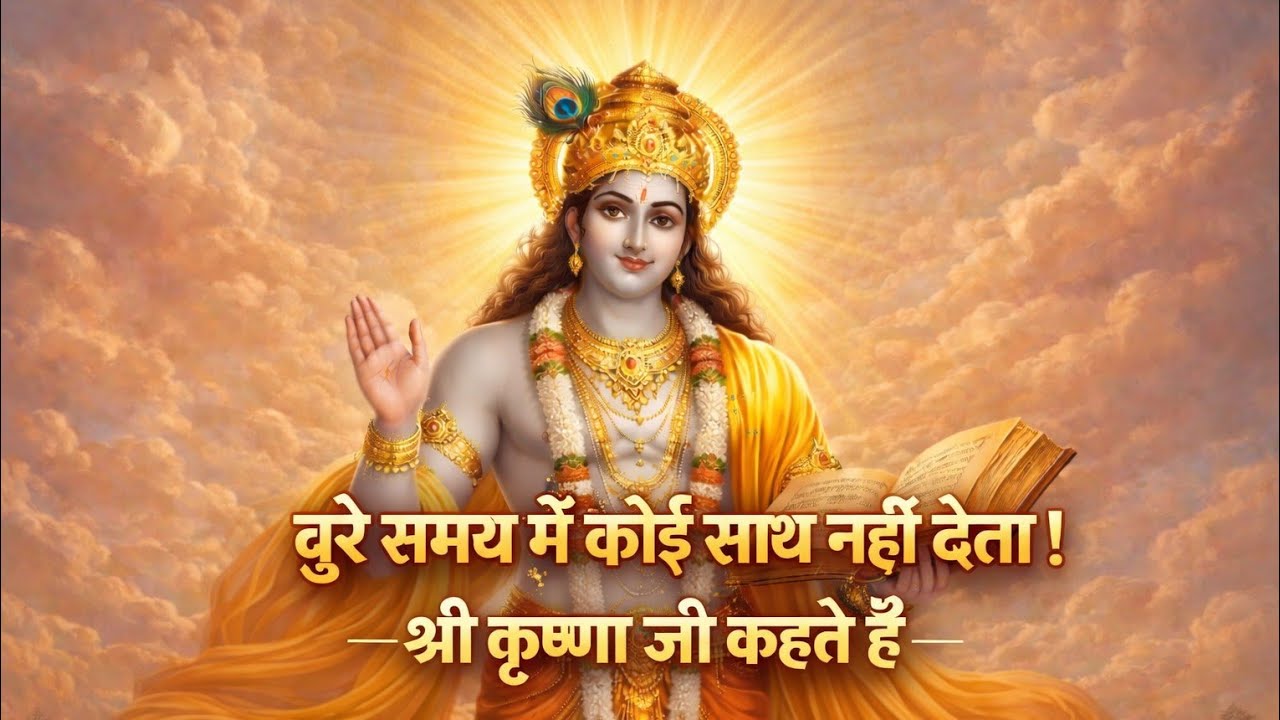 बुरे समय में कोई साथ क्यों नहीं देता? | श्री कृष्ण जी की सीख | भगवद गीता प्रेरणा
