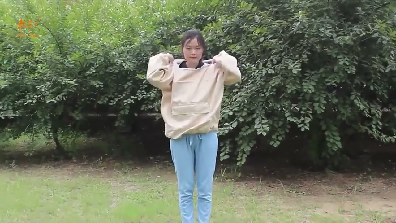 Great Quality Beekeeper Cotton Cloth Beekeeping Equipment Sleeve Suit Beekeeping Jacket with Veil