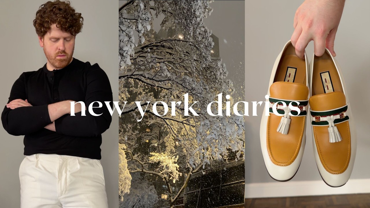 NYC Diaries: Rooftop Bar | All'Antico Vinaio | Snow Storm