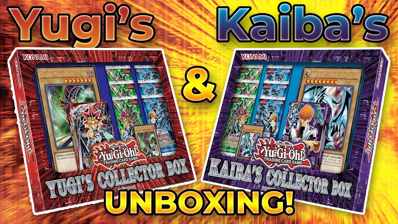 OPENING! Yugi & Kaiba Collector Box | Kaiba's Collector Box | Yugi's Collector Box | Unboxing