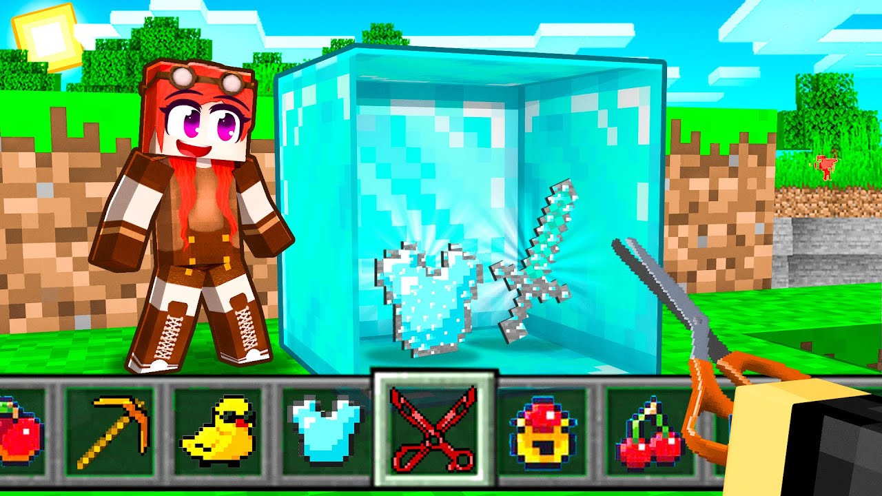 GIOCO A MINECRAFT MA POSSO APRIRE I BLOCCHI!