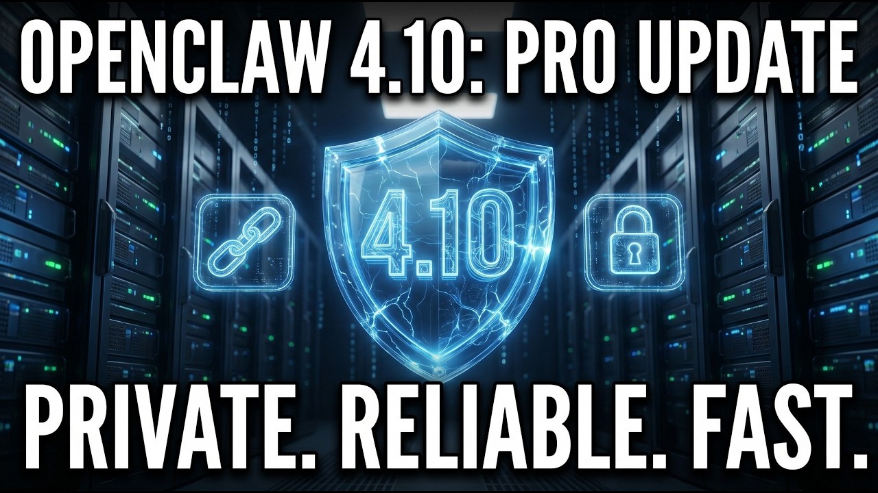 OpenClaw 4.10 Technical Update: Local MLX & Privacy Talk Mode 🛡️