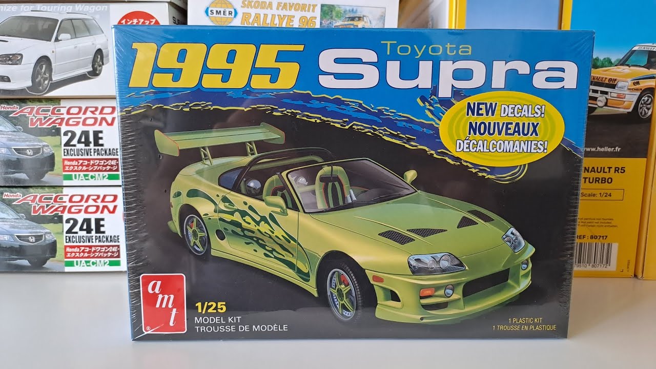 Toyota Supra 1995 1/25 AMT review