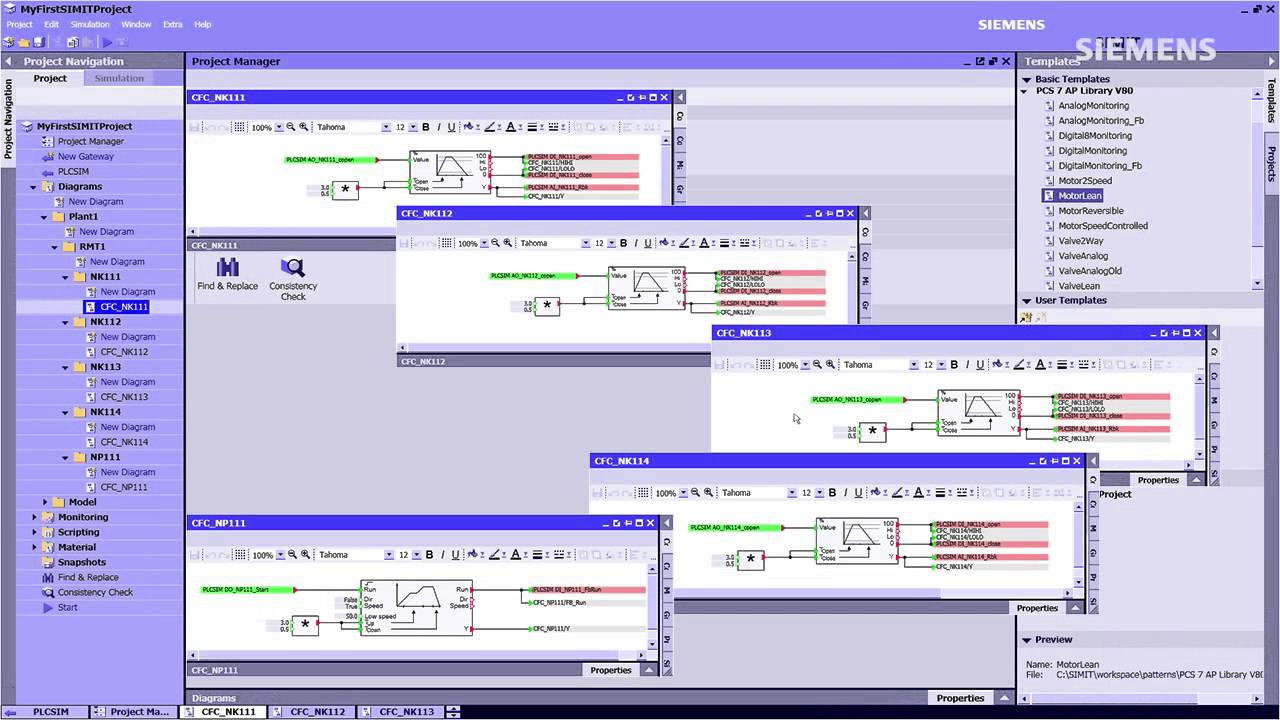 SIMIT Simulation-Framework: virtual commisionning