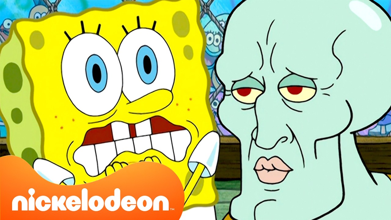 SpongeBob | 1 Stunde der kultigsten SpongeBob‑Folgen! 🧽 | Nickelodeon Deutschland