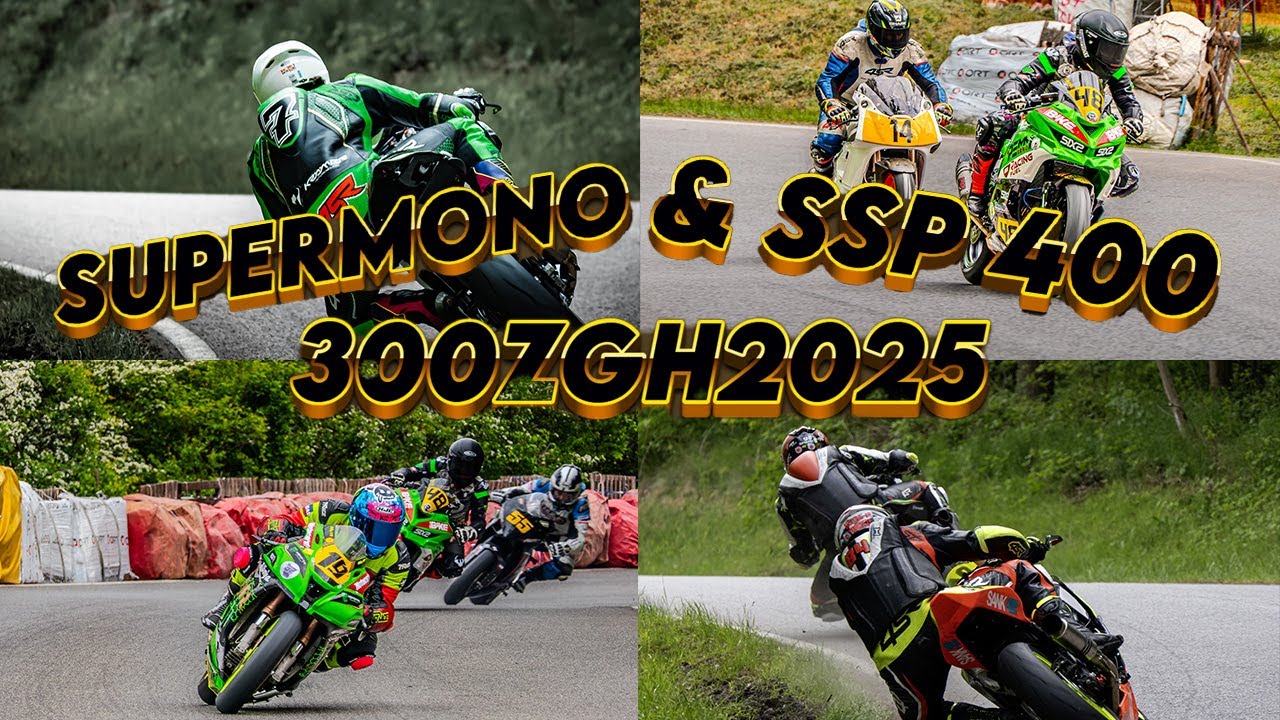 300 ZATÁČEK GUSTAVA HAVLA 2025 / SUPERSPORT 400 & SUPERMONO highlight #roadrace