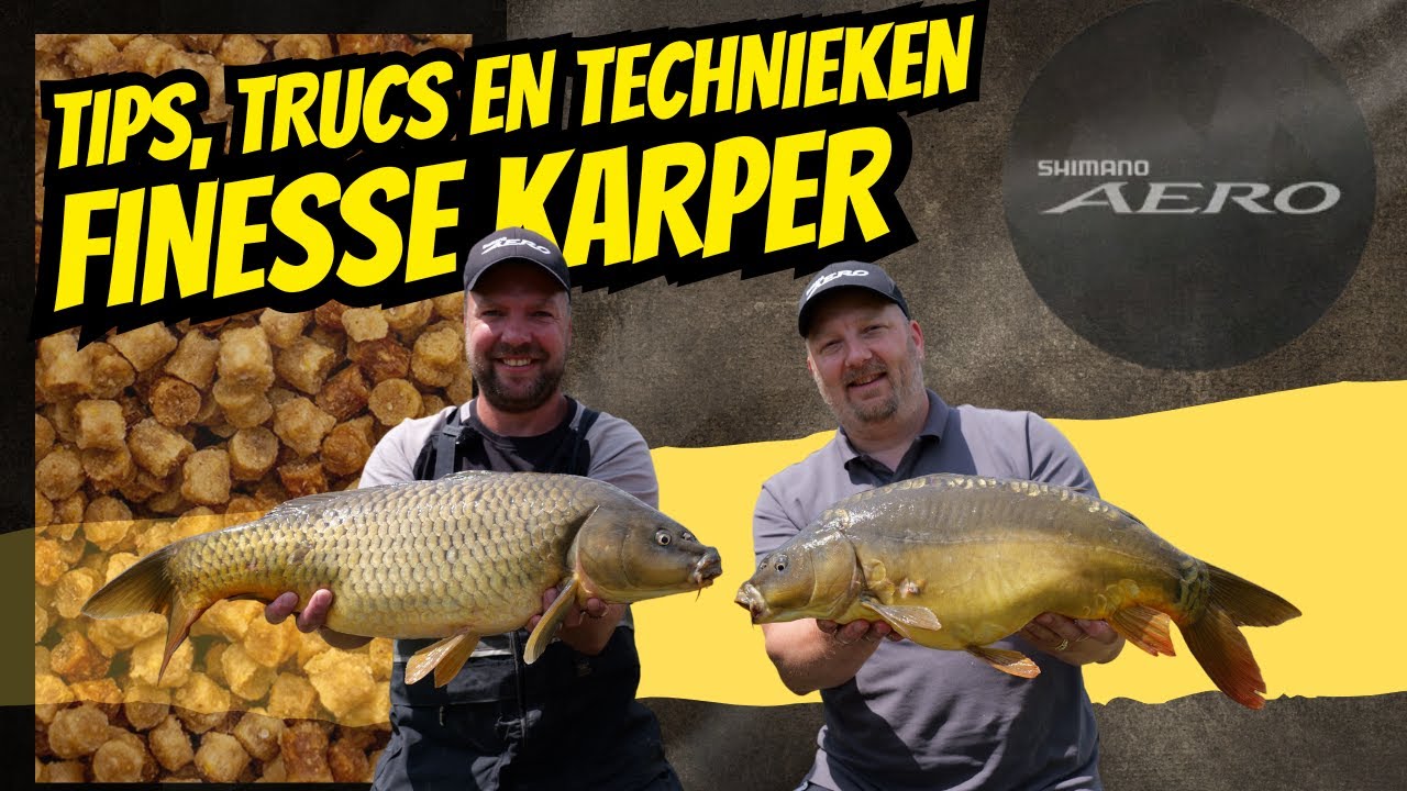 Karpervissen met Pellet Waggler en Bom Lood - Shimano Aero Team in actie