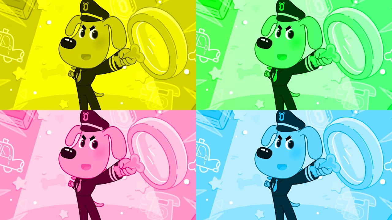 Tiles Hop Coffin Dance – Sheriff Labrador Theme | 4 Color Options!