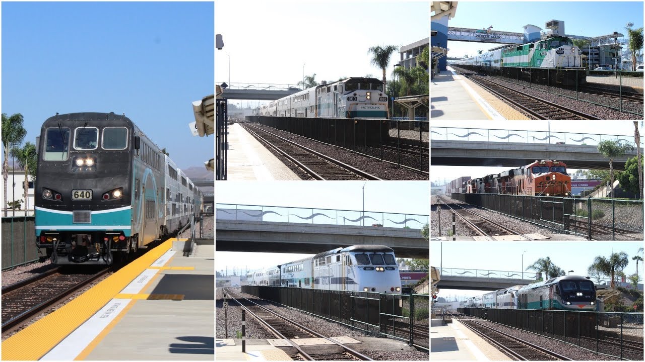Railfanning Corona North Main Station 6/25/18