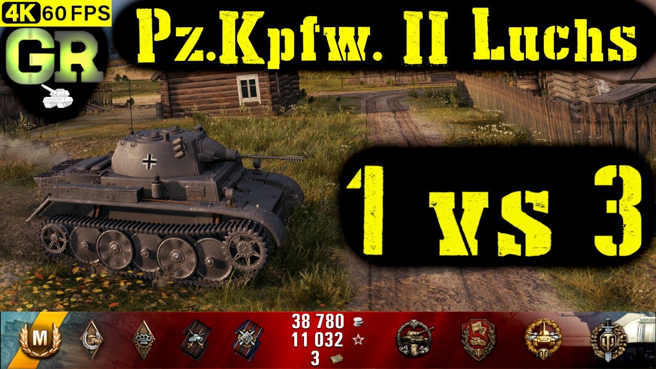 World of Tanks Pz.Kpfw. II Luchs Replay - 11 Kills 1.9K DMG(Patch 1.4.1)