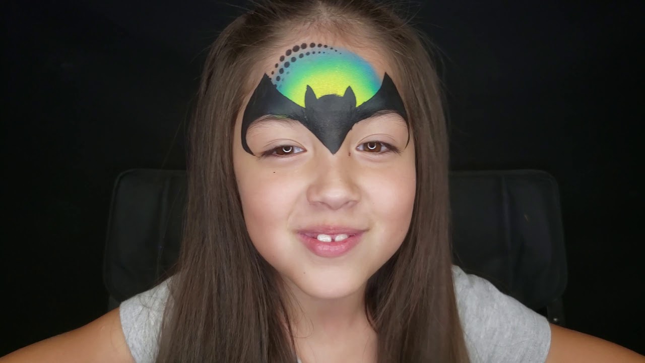 BATMAN FACE PAINT / PINTACARITAS TUTORIAL