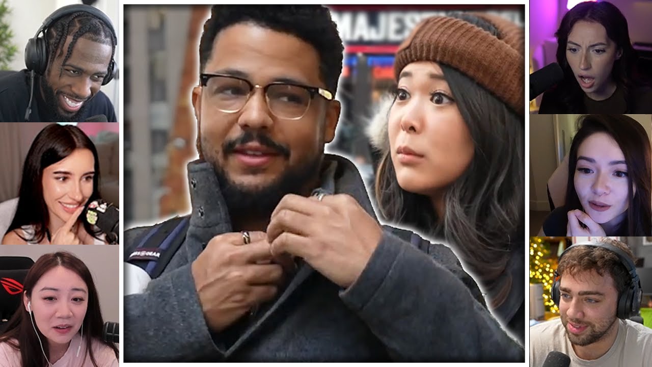 Реакция стримеров на поездку Nmp и ExtraEmily в Нью-Йорк *первый день*