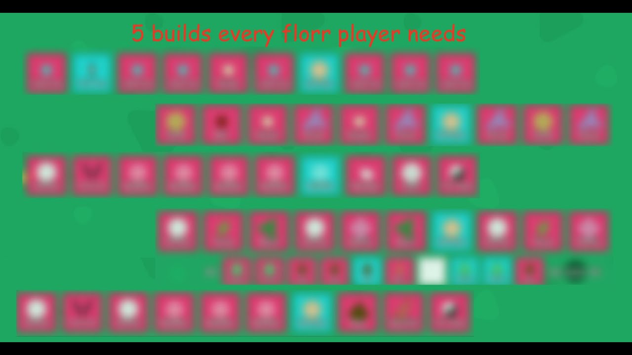 5 builds every florr io player needs | florr.io