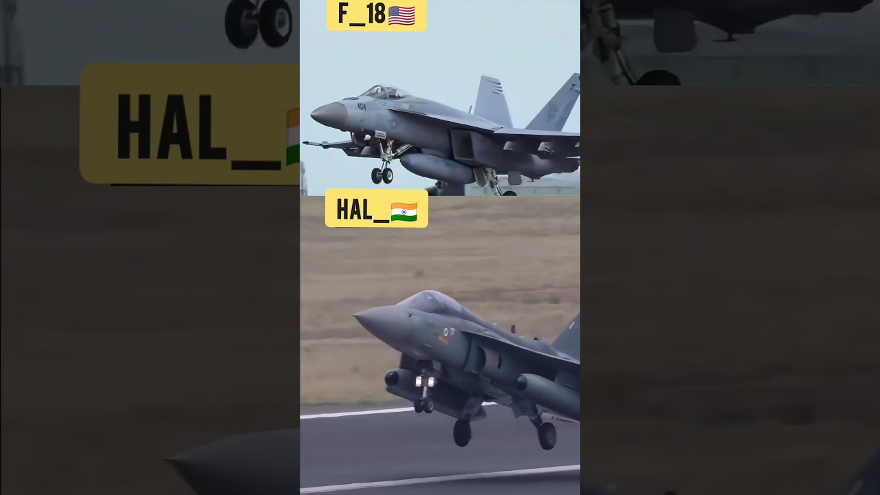 F-18 Hornet Vs HAL Tejas: The Ultimate Takeoff Challenge! ⚡