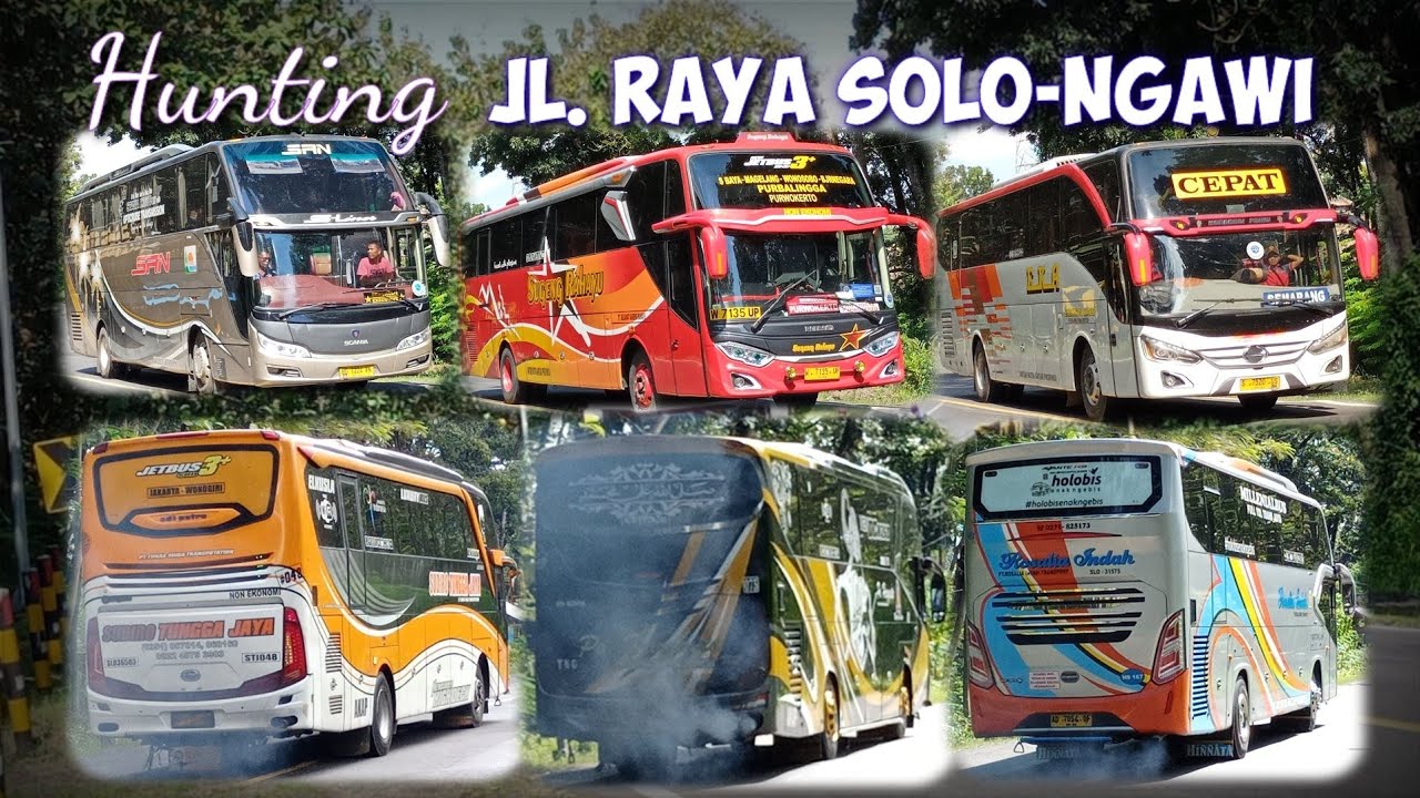 Pesona Jalur padat | Hunting Jl. Raya Solo-Ngawi