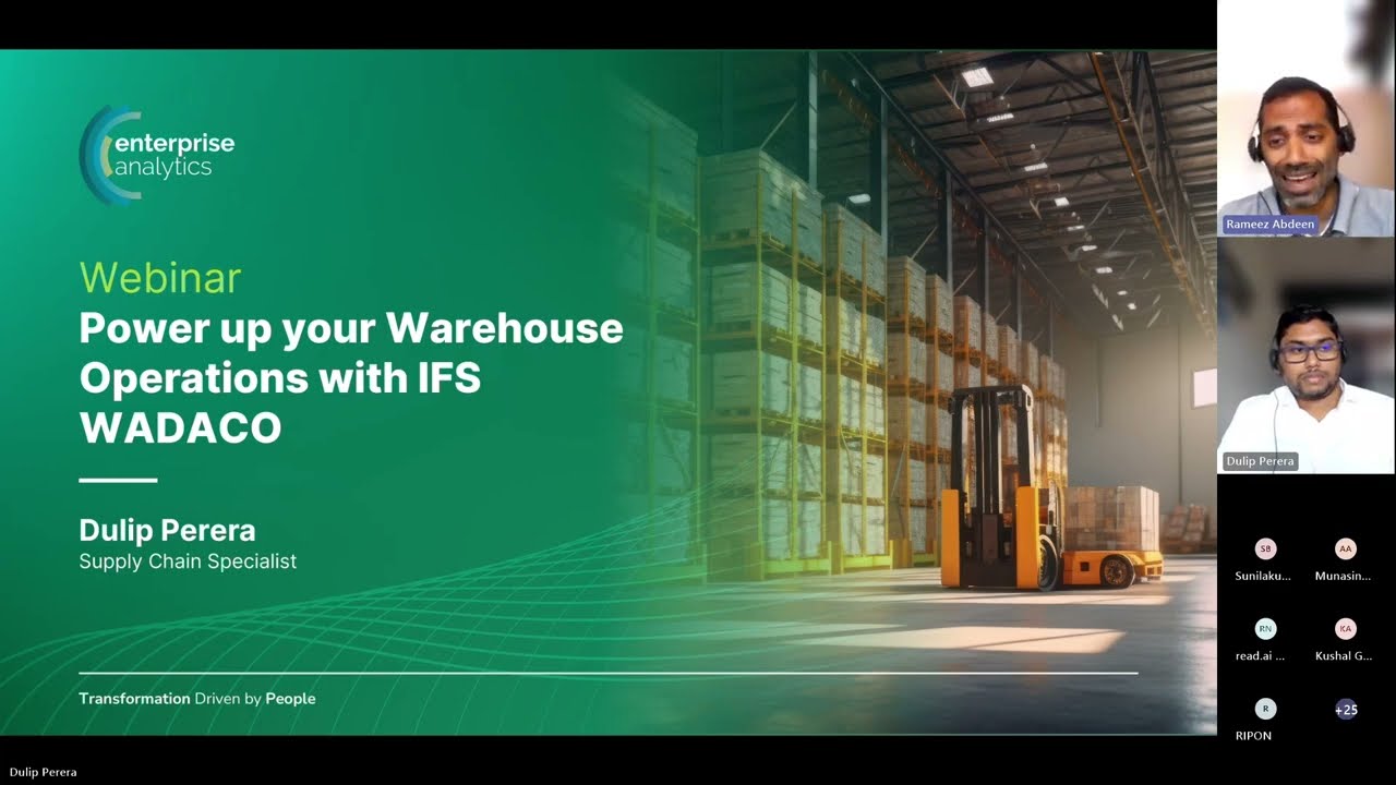 Power up your warehouse operations with IFS WADACO