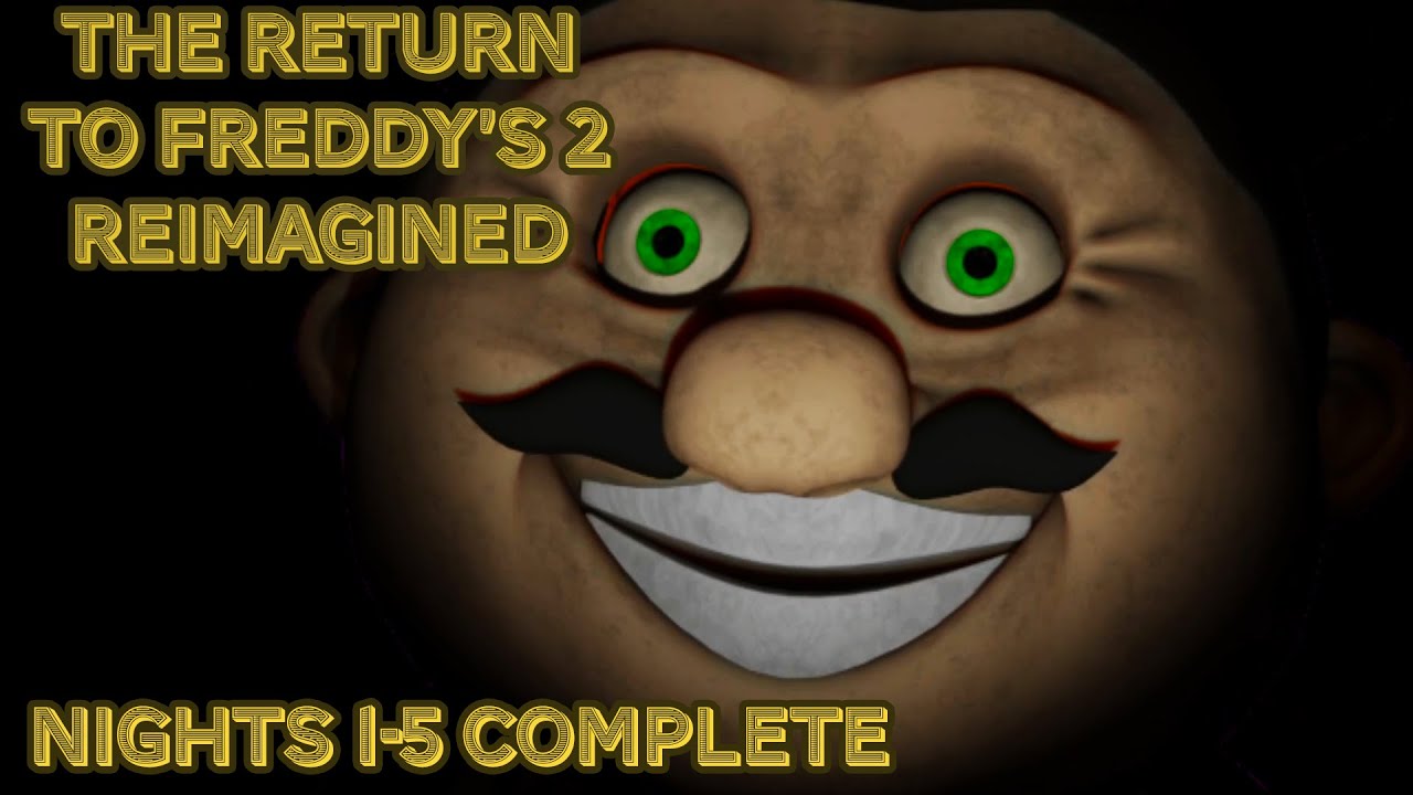 The Return to Freddy's 2 Reimagined | Nights 1-5 COMPLETE [FNAF Fan Games 2025]