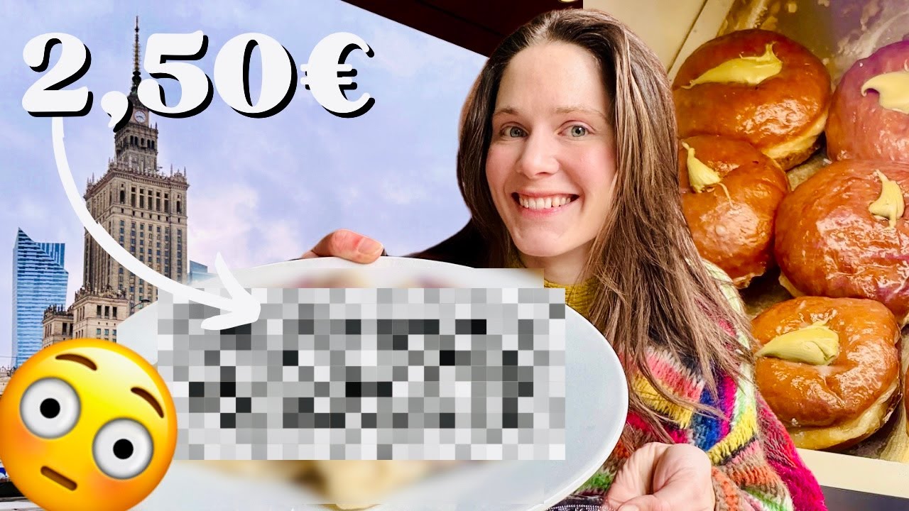 Ich esse 24H in einer der GÜNSTIGSTEN😳Städte EUROPAS?!(📍Warschau)