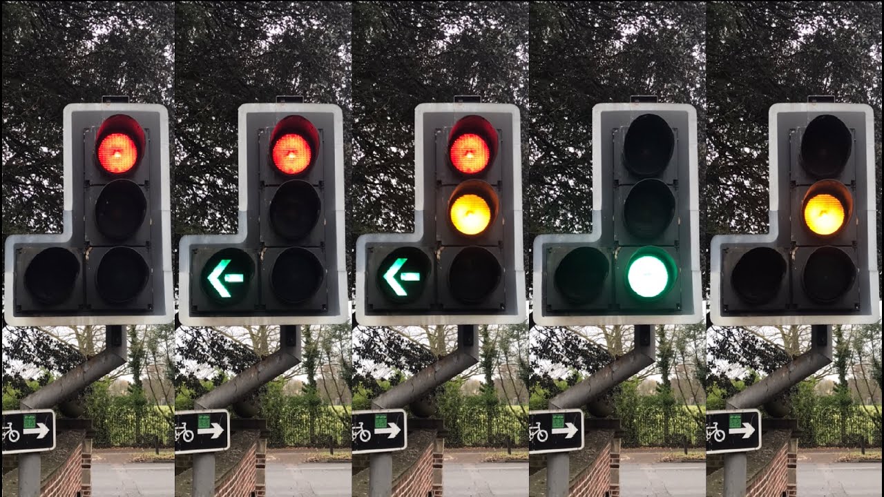 Cambridge: Madingley Road A1303 J/O Lady Margaret Road, PEEK Elite Traffic Lights
