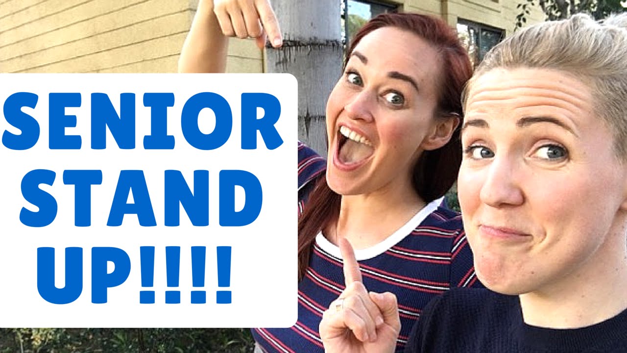 TEACHING STAND UP TO SENIOR CITIZENS (ft. MAMRIE HART!)