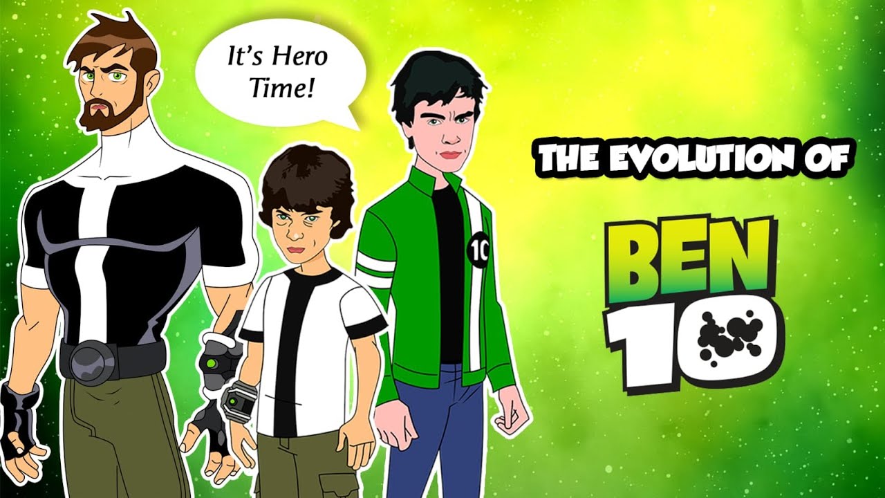 The Evolution Of Ben 10 (Animated)